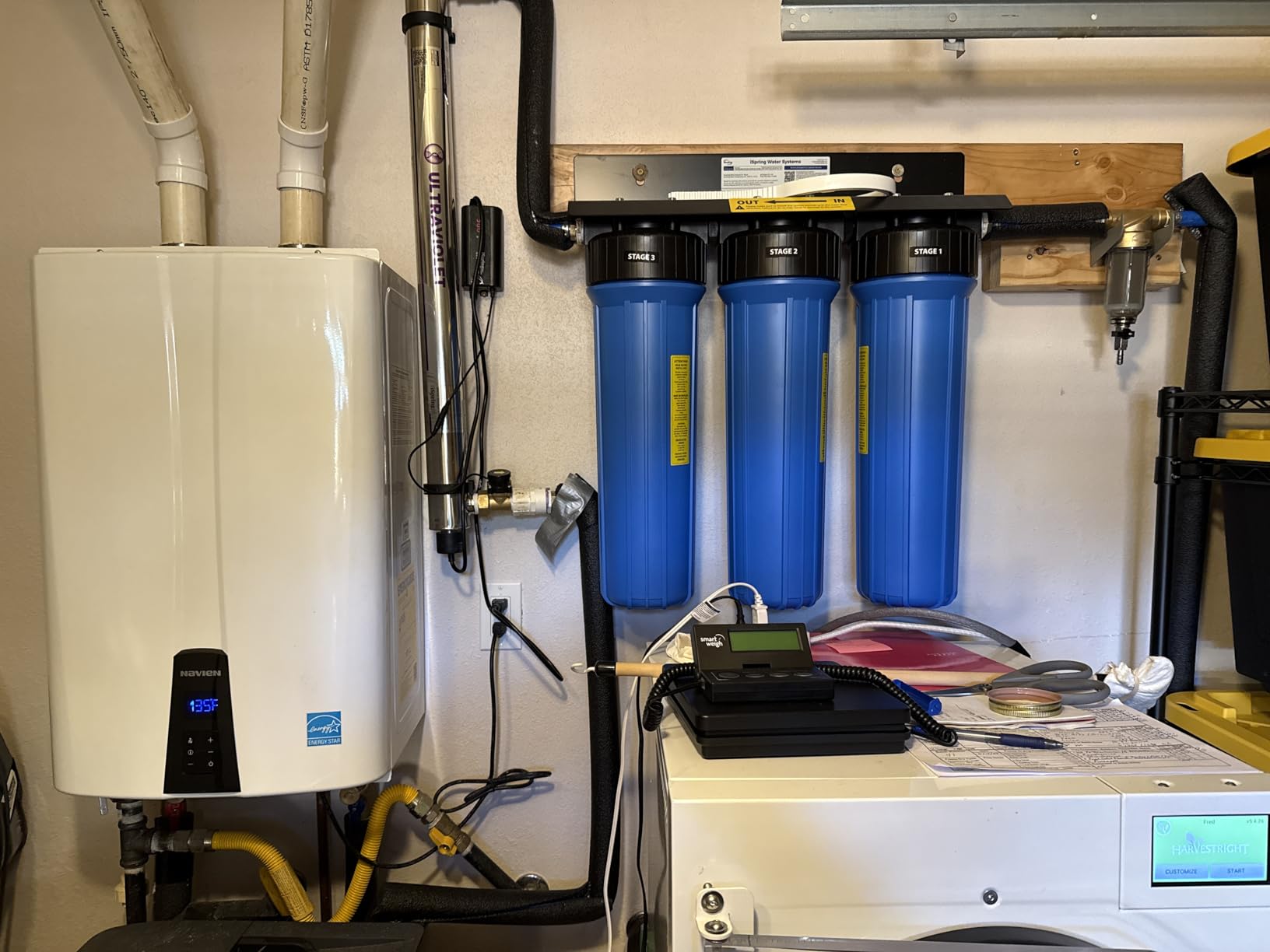 iSpring Ultimate PFAS Protection Whole House Water Filter System | SGS-Tested, Reduces Scale, Corrosion, PFAS, Lead, Mercury, Chlorine, Up to 250K Gallons, 1