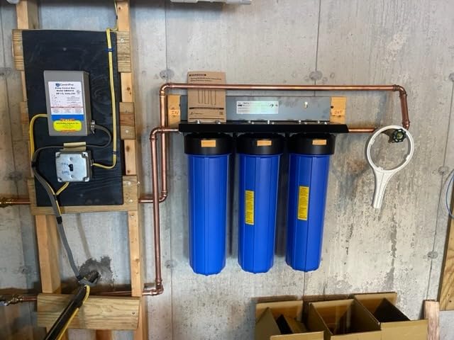 iSpring PFAS & Heavy Metals Whole House Water Filter System | SGS-Tested, Also Reduces Lead, Mercury, Sediment, Chlorine, Up to 150K Gallons, 1