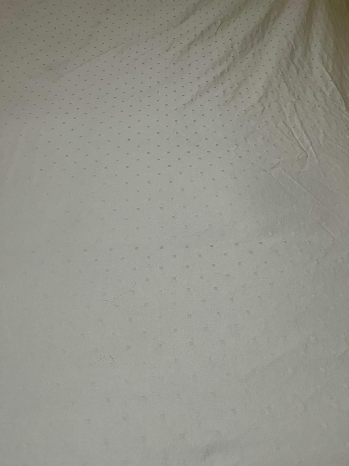 LANE LINEN 100% Egyptian Cotton Sheets Queen Size Sateen Weave - White customer photo 1