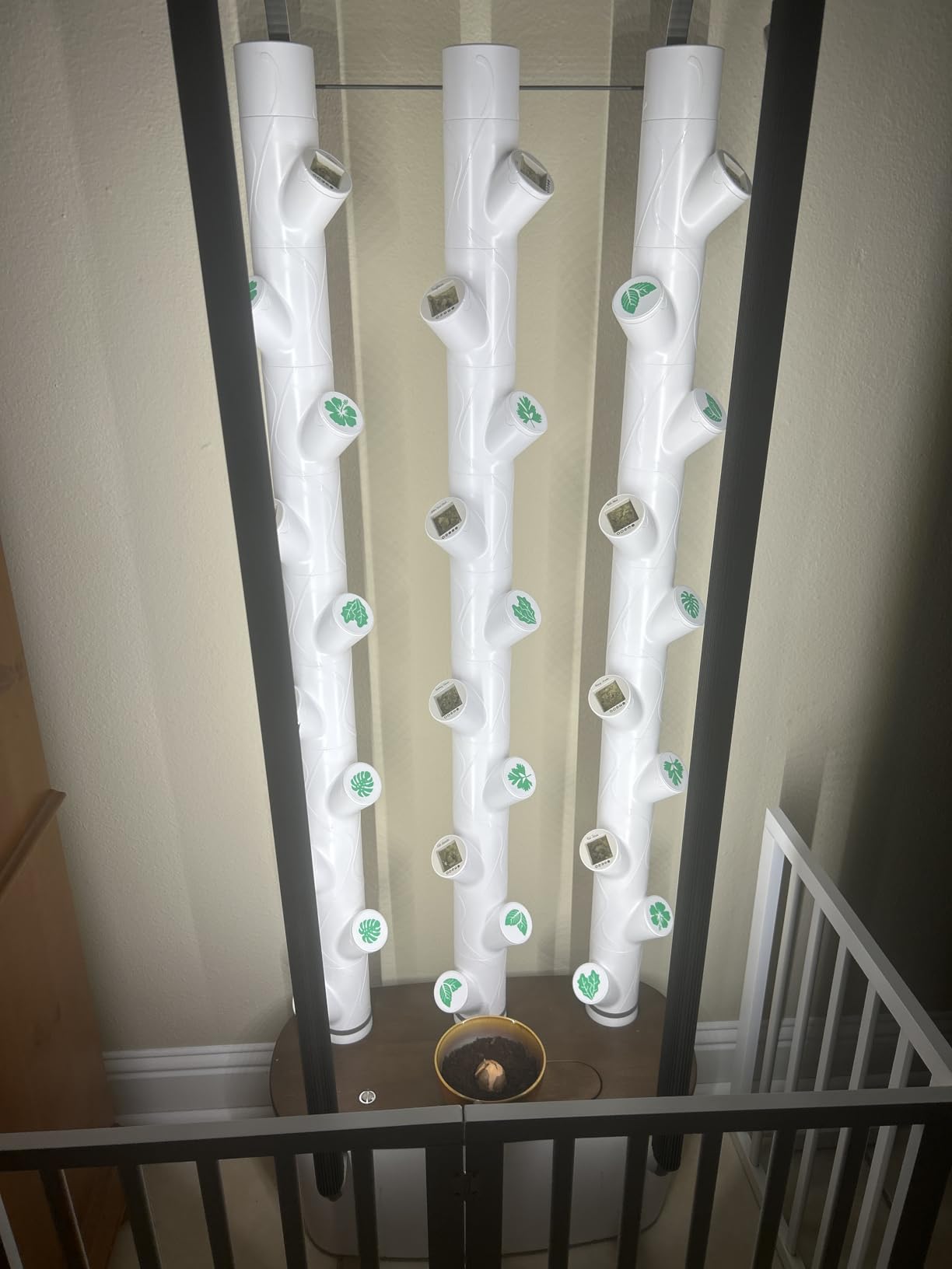 Gardyn Home 4 Vertical Hydroponics Growing System Kit - 30 Plants customer photo 1