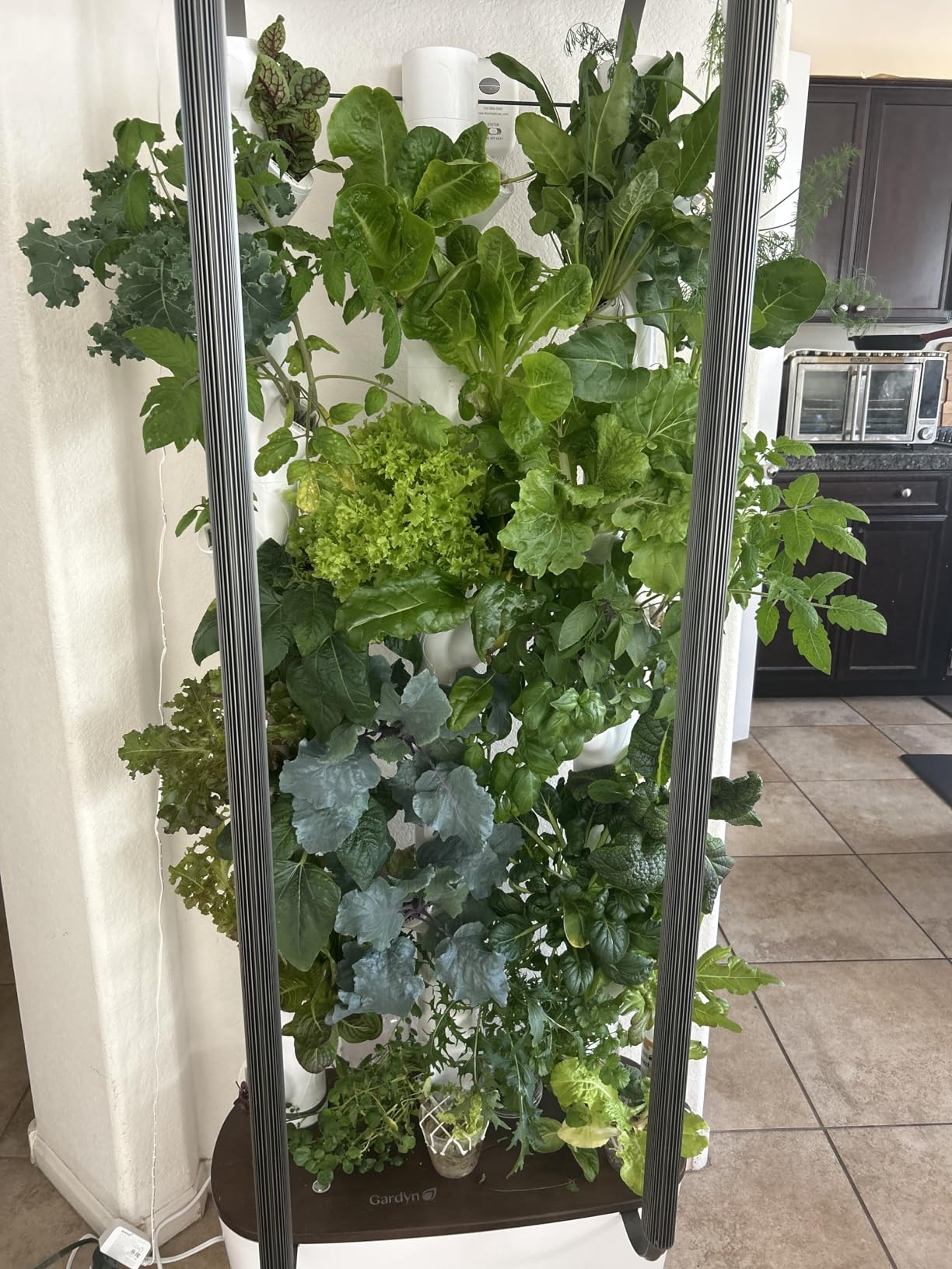 Gardyn Home 4 Vertical Hydroponics Growing System Kit - 30 Plants customer photo 2