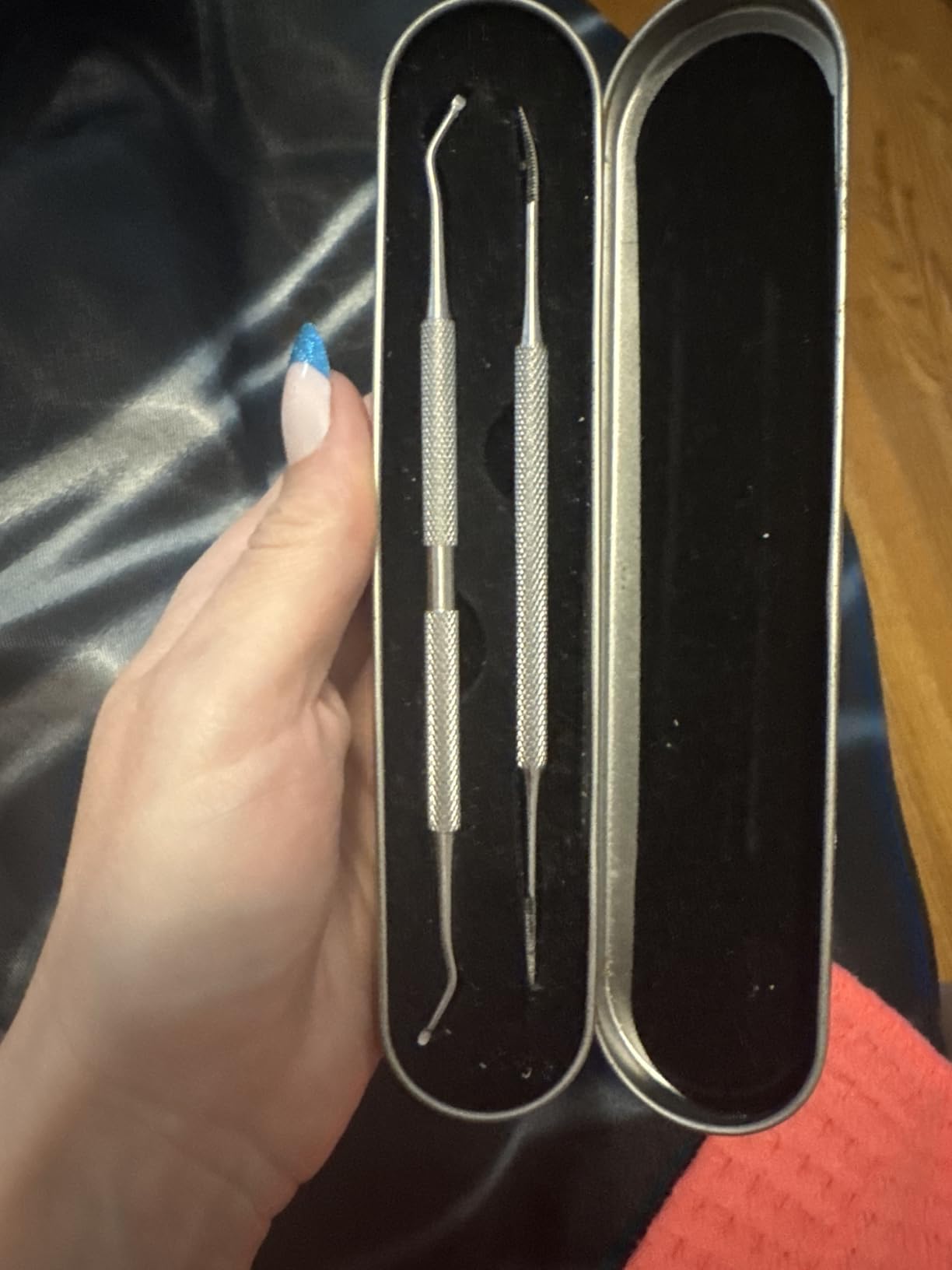 FAMILIFE Stainless Steel Pedicure Kit with Ingrown Nail Lifters, Precision File & Clipper, Multi-Use Cuticle Nippers and Trimmer for Home Foot Grooming and Correction customer photo 1