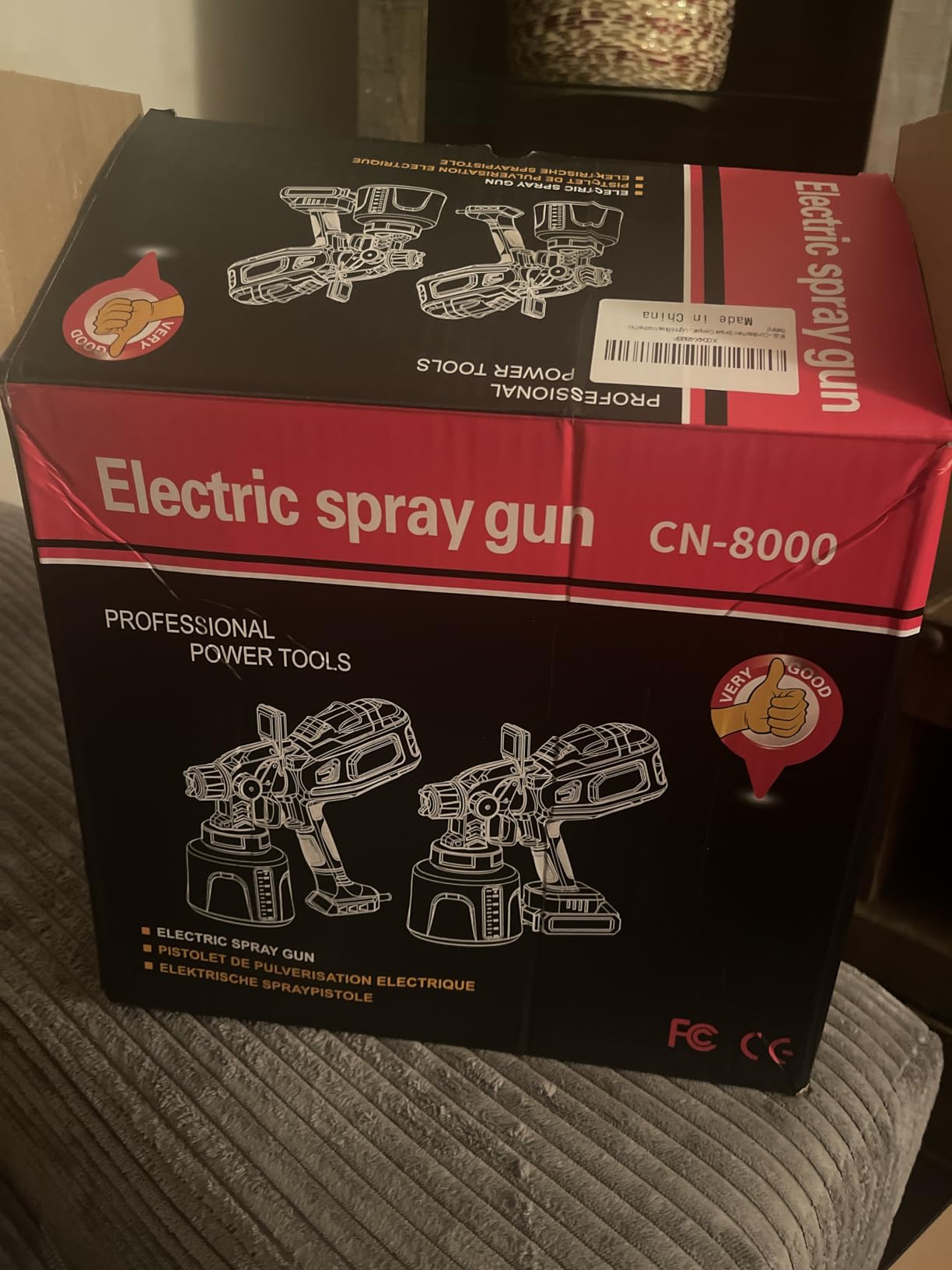Cordless Paint Sprayer Compatible with DEWALT 20V MAX Battery (No Battery) customer photo 2