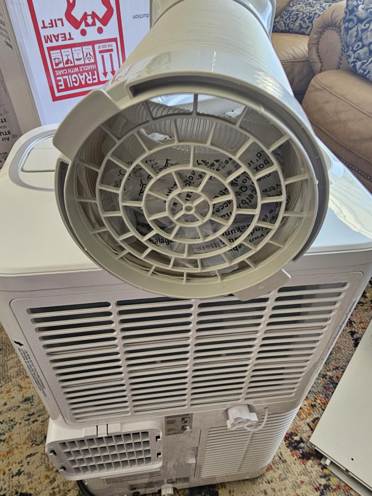 14000 BTU Portable Air Conditioners for Room Cooling up to 700 Sq. Ft, 3-IN-1 Quiet Portable AC Unit with Dehumidifier Fan, Remote Control, Smart Sleep Mode, 24H Timer, Windows Kit Included customer photo 1