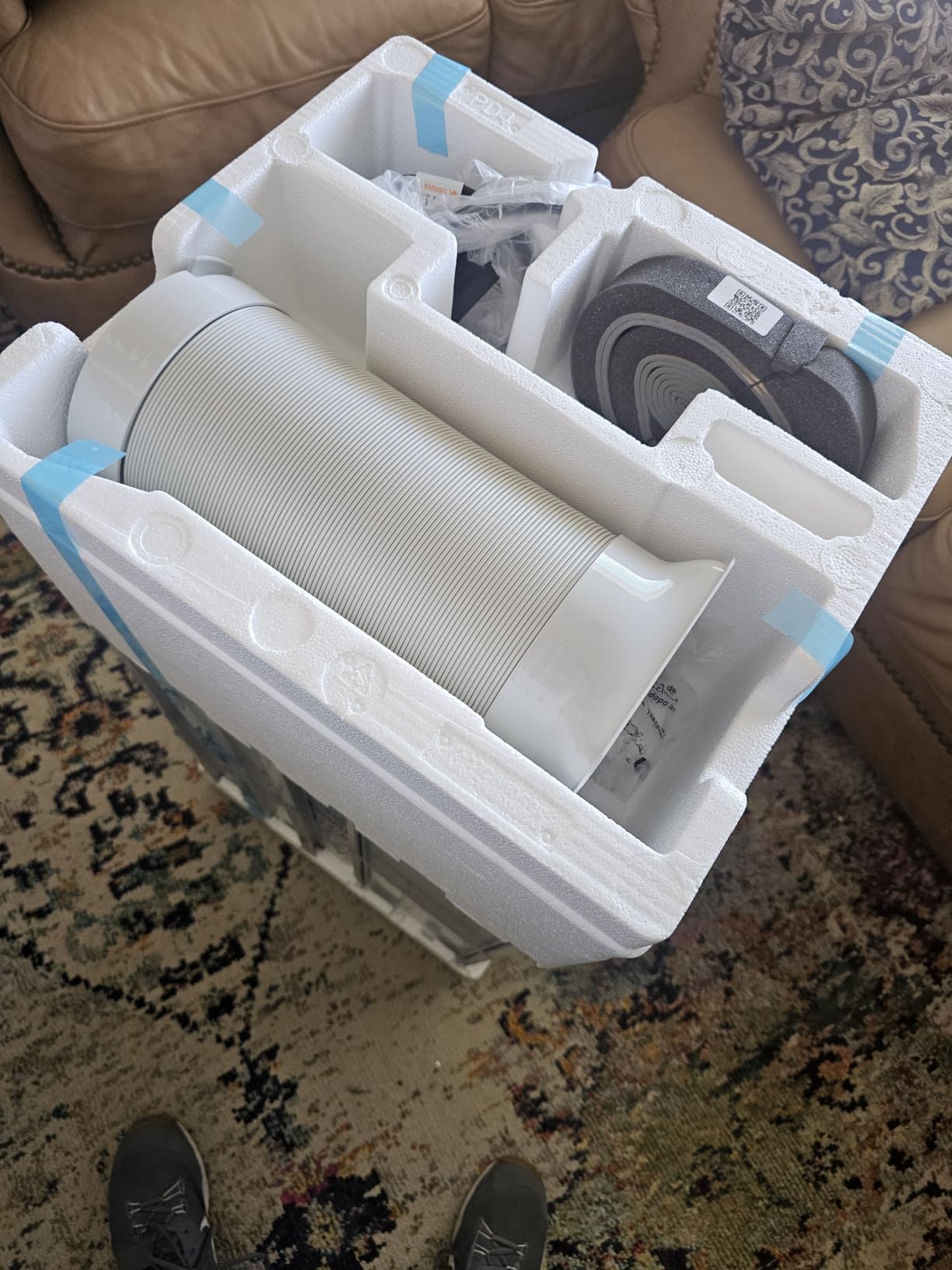 14000 BTU Portable Air Conditioners for Room Cooling up to 700 Sq. Ft, 3-IN-1 Quiet Portable AC Unit with Dehumidifier Fan, Remote Control, Smart Sleep Mode, 24H Timer, Windows Kit Included customer photo 2