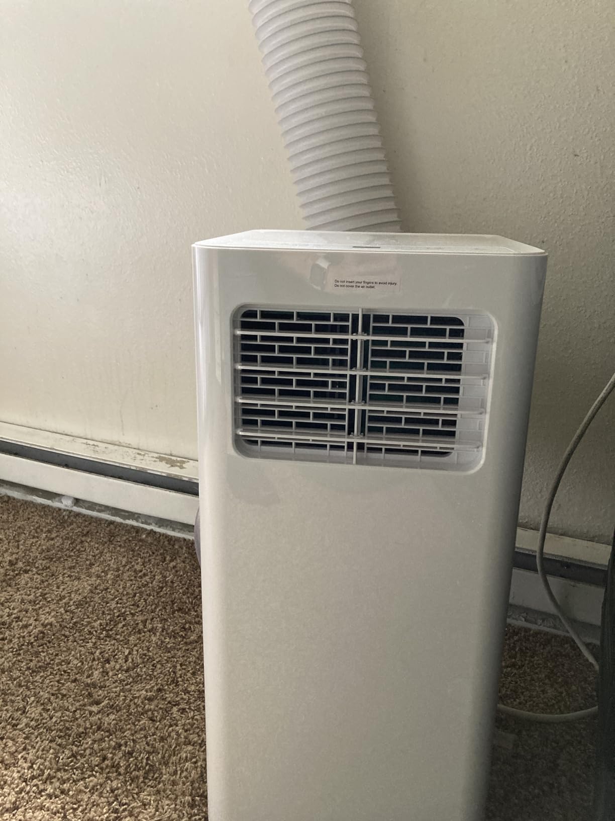 EnerGlow 12000BTU Portable Air Conditioner, 4-in-1 Cools 600 Sq.Ft, Quiet AC Unit with Fan & Dehumidifier, LED Display, Remote, Auto Swing, 24H Timer, Window Kit, for Bedroom/Office/Dorms/Apartment customer photo 1