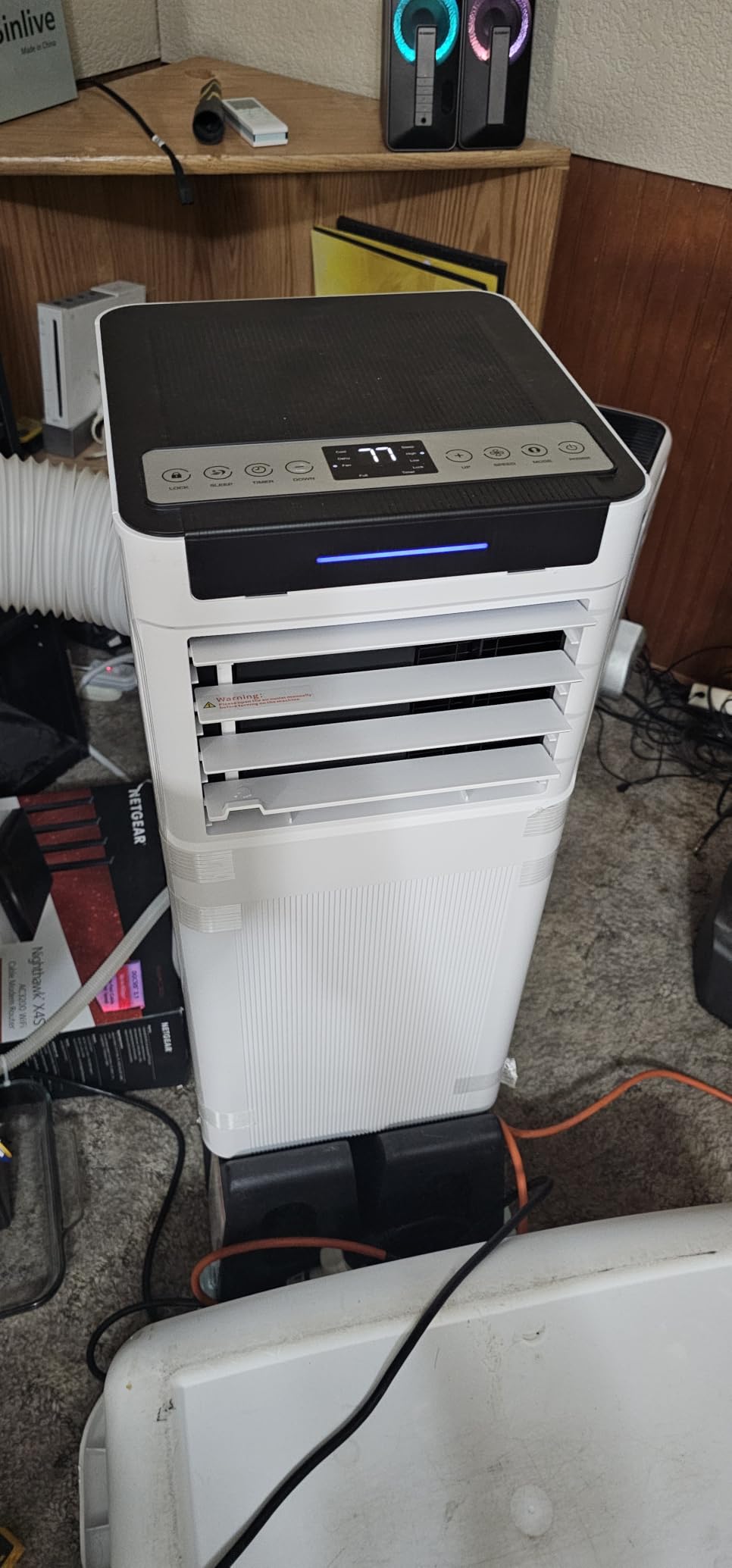 10000 BTU Portable Air Conditioners, Portable AC up to 450 Sq.Ft,4 in 1 Portable AC Unit with Cool,Dehumidifier,Fan Modes&Sleep,Remote Control&24H Timer,AC Unit for Bedrooms customer photo 2