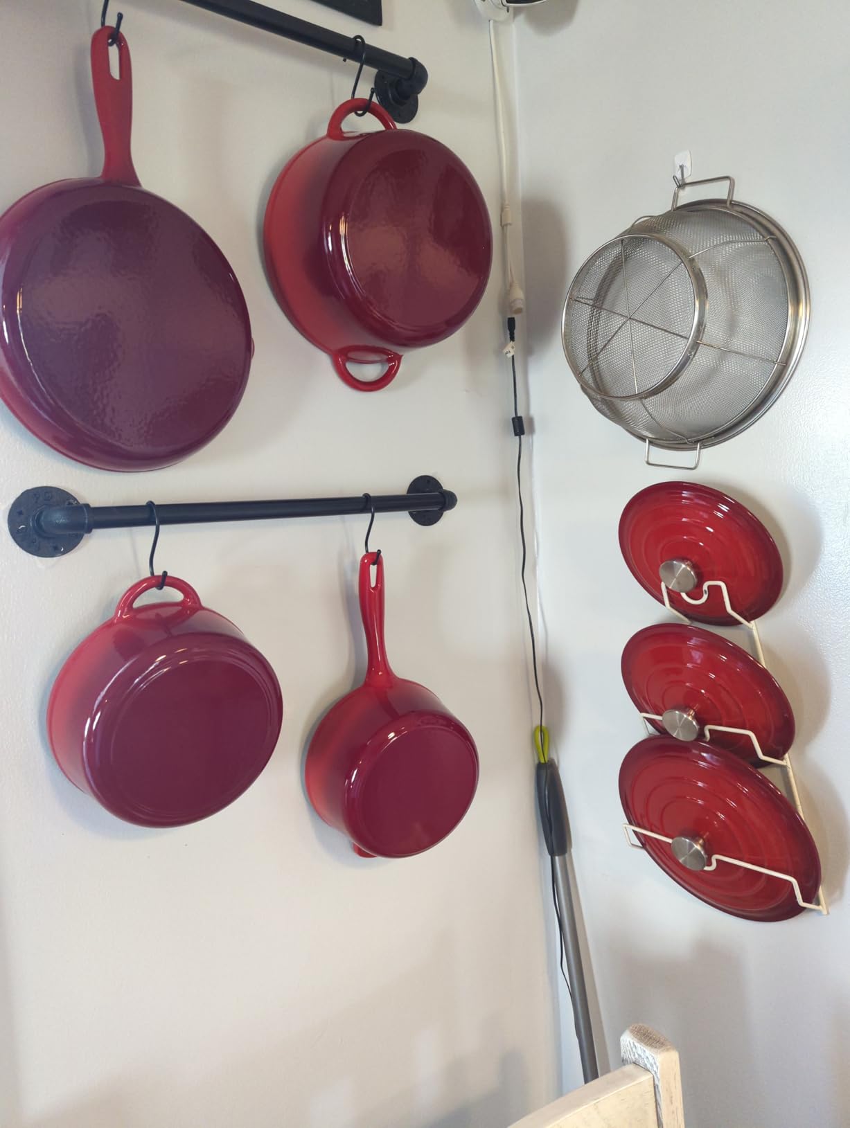 QuliMetal 5-Piece Navy Blue Enameled Cast Iron Cookware Set customer photo 1