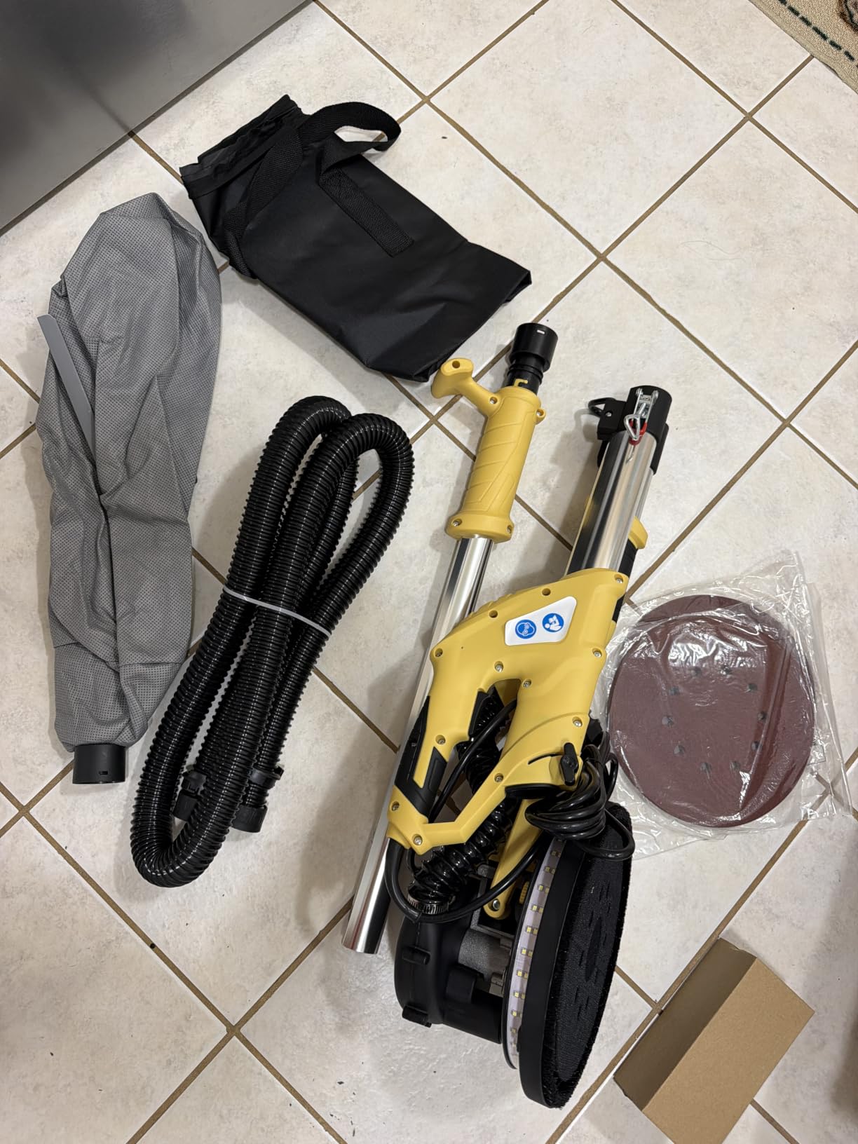 Drywall Sander, 2026 Upgraded 8-Amp Popcorn Ceiling Removal Tool customer photo 2