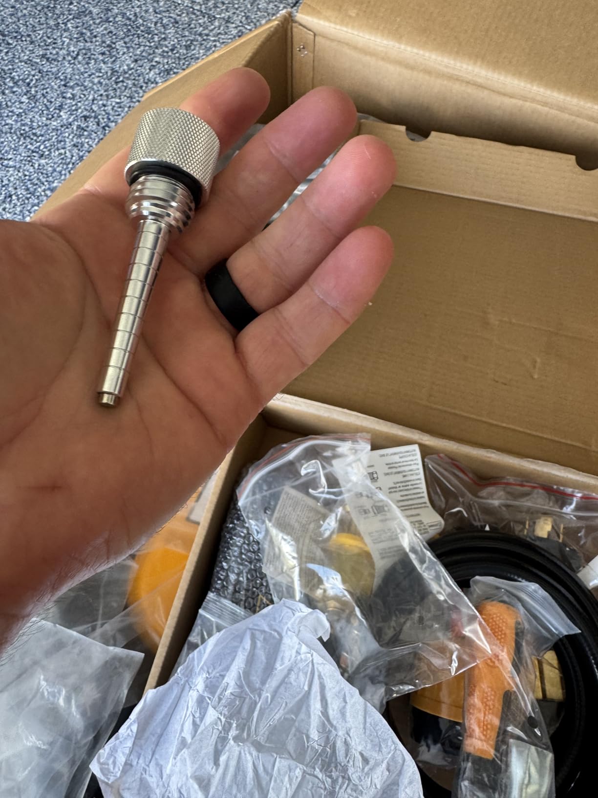 11000W Tri-Fuel Inverter Generator for Home Backup - Super Quiet with ATS Ready, Remote Start, CO Sensor, ECO Mode, 50A Outlets, Low THD, Gas, Propane & Natural Gas Powered (Black) customer photo 1