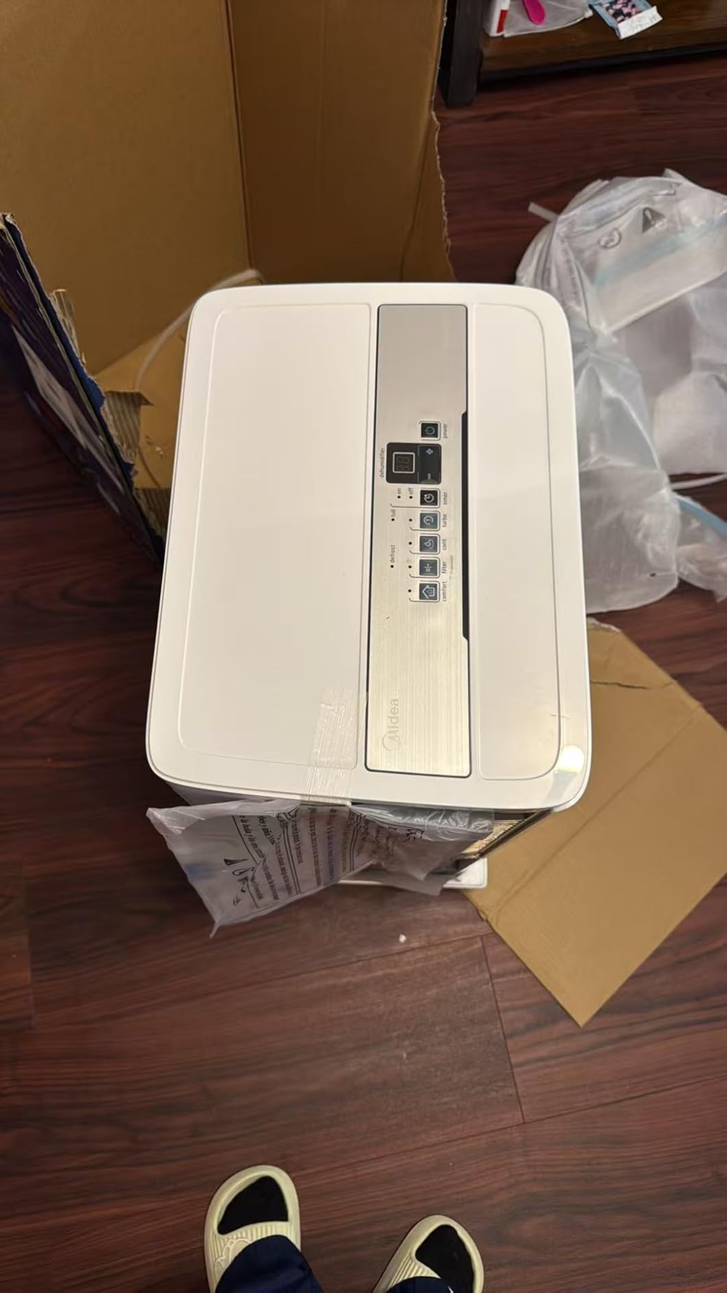 Midea 50 Pint Dehumidifier for Basement, 4,500 Sq. Ft, Energy star customer photo 2