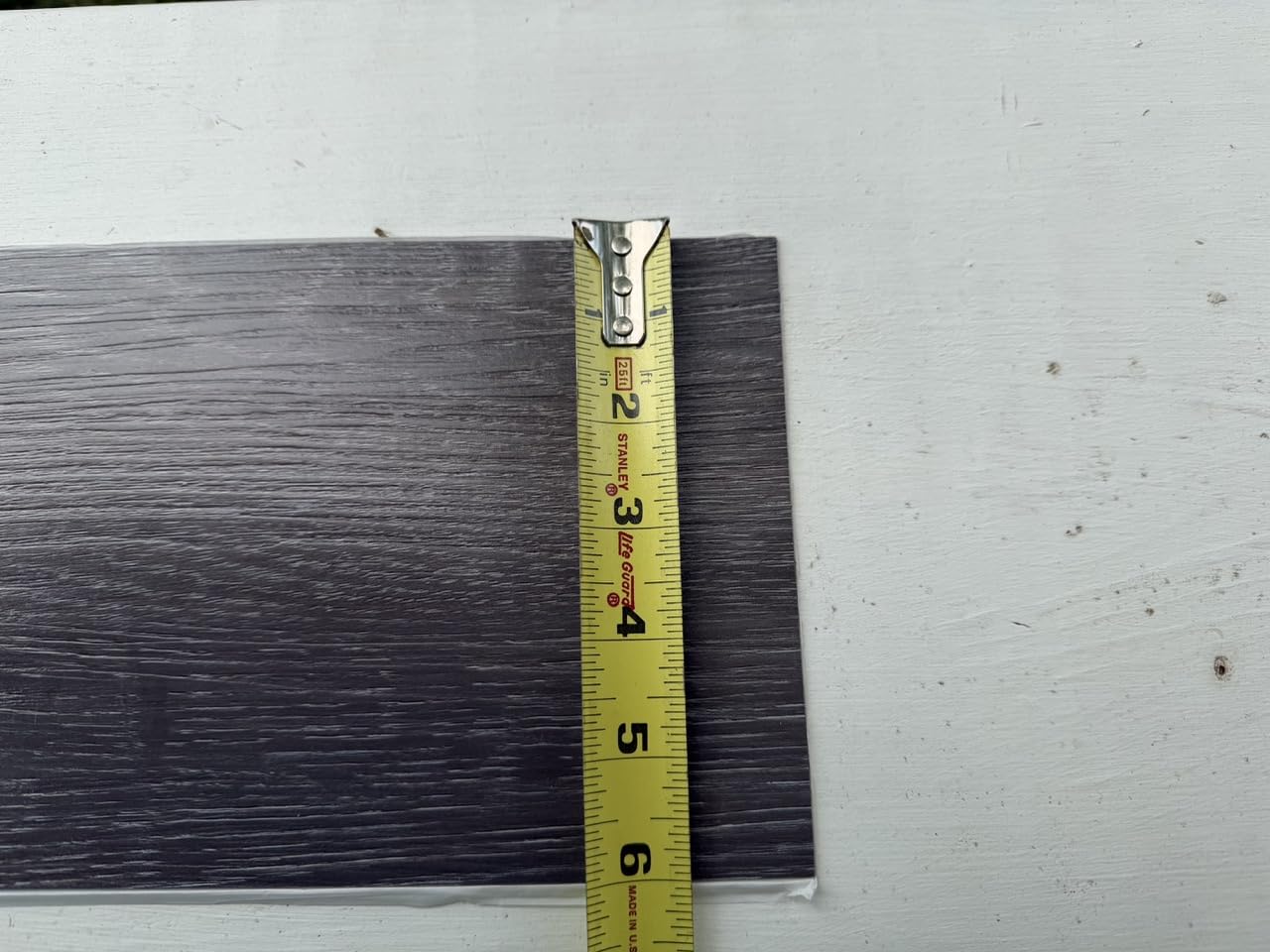 Peel and Stick Vinyl Plank Flooring,Waterproof,Rustic Wood customer photo 2