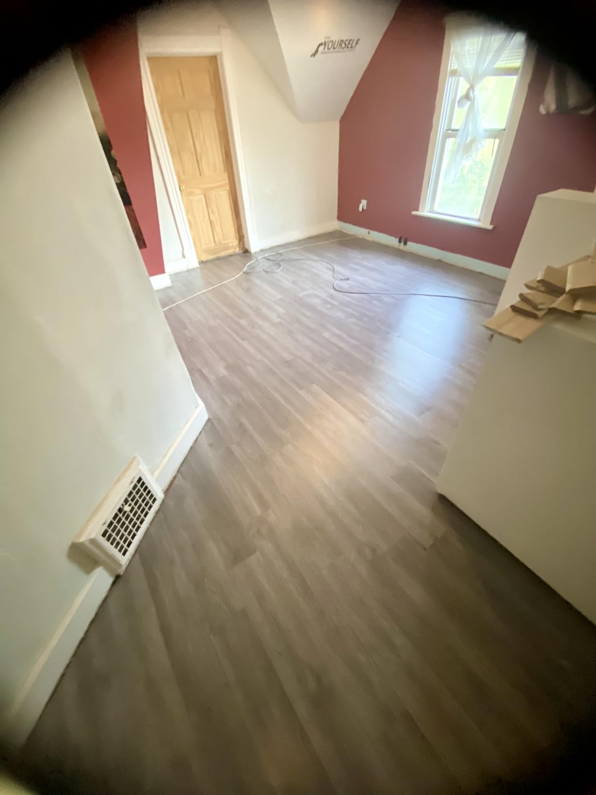 ATOPOSE Vinyl Plank Flooring Peel and Stick,37-Pack Wood Texture,54 Sq.Ft customer photo 2