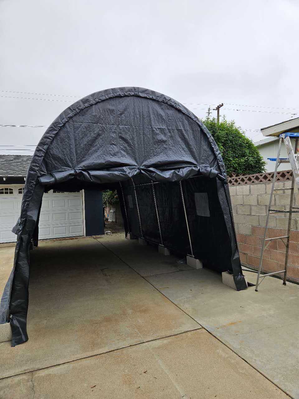 COBIZI Carport Canopy 12x20 Heavy Duty Portable Garage customer photo 1