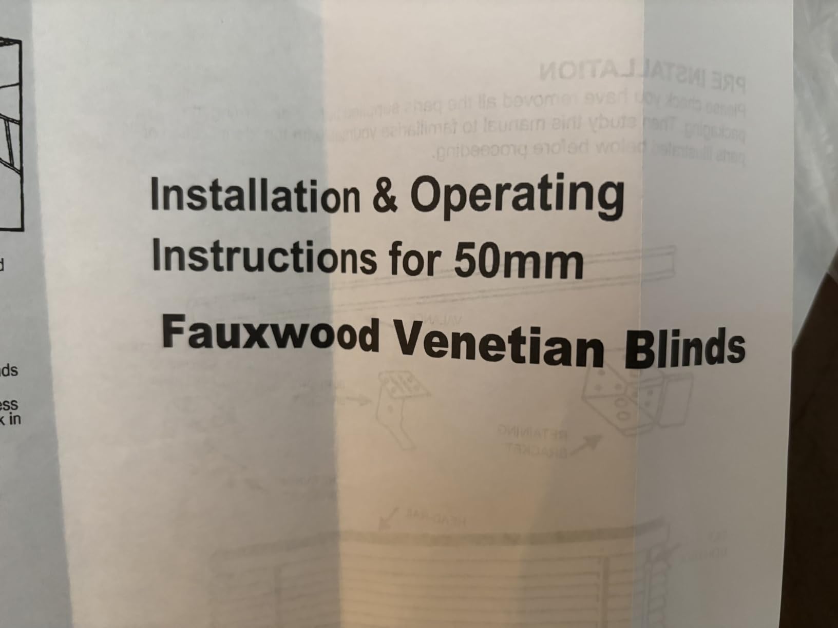 DoubleFill 2 Pack 10'' x 72'' Cordless Sidelight Blinds 2'' Horizontal White Faux Wood Front Door Window Blind Plantation Adjustable Tilt Wand Smooth, Privacy, Room Darkening for Home Entry Side Door customer photo 2