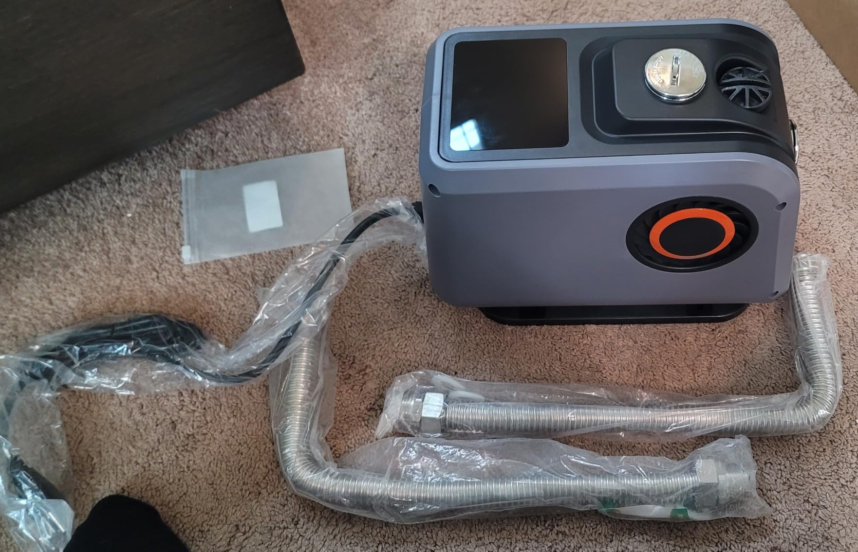 Whole House Water Pressure Booster Pump 80 PSI, 115V Automatic Penmanent Mangnet Motor Constant Pressure 1200GPH,Constant Pressure, Integrated Design, Self-Priming, Pressure Boosting Pump customer photo 1