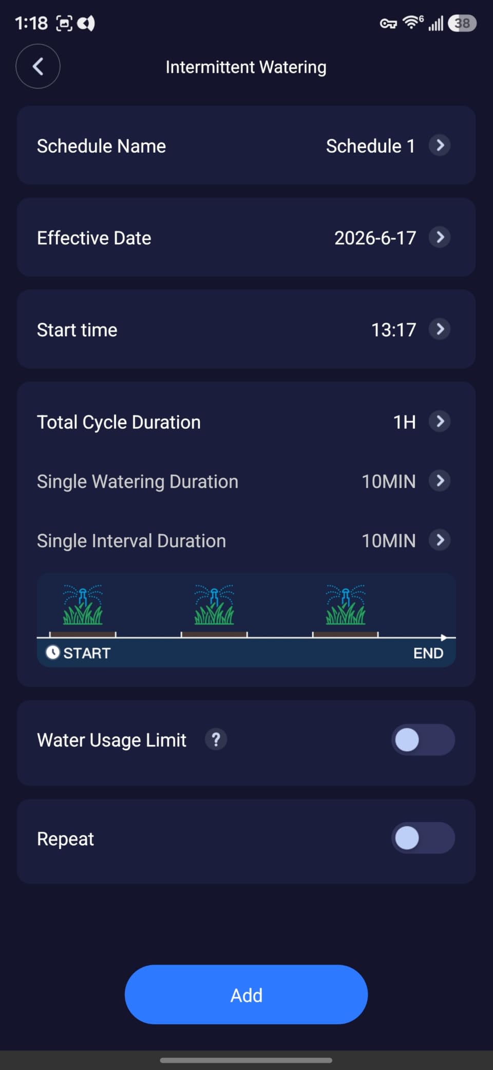 GoveeLife H5901 Smart WiFi Sprinkler Timer with Gateway, 1 Water Outlet customer photo 2