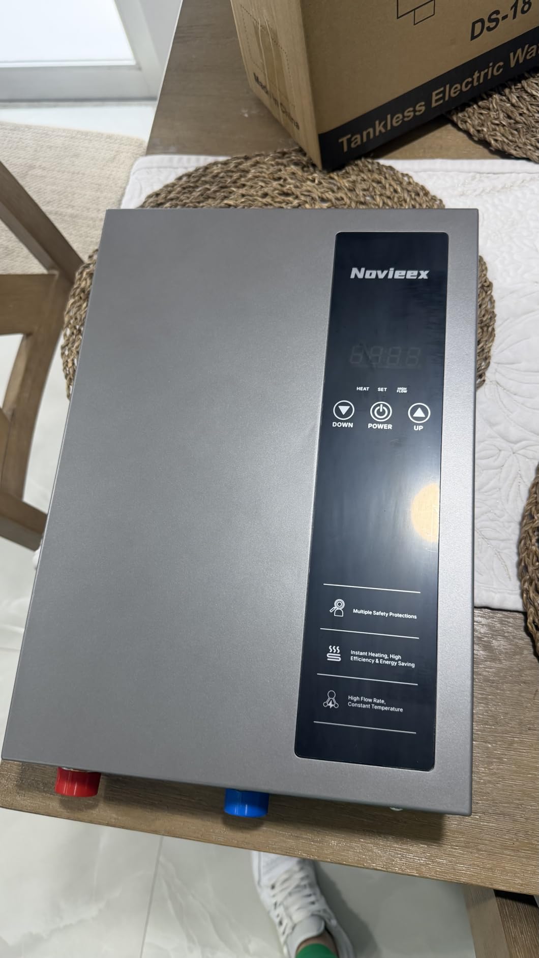 Propane Tankless Water Heater Outdoor, Max 5.3 GPM, 120,000 BTU customer photo 1