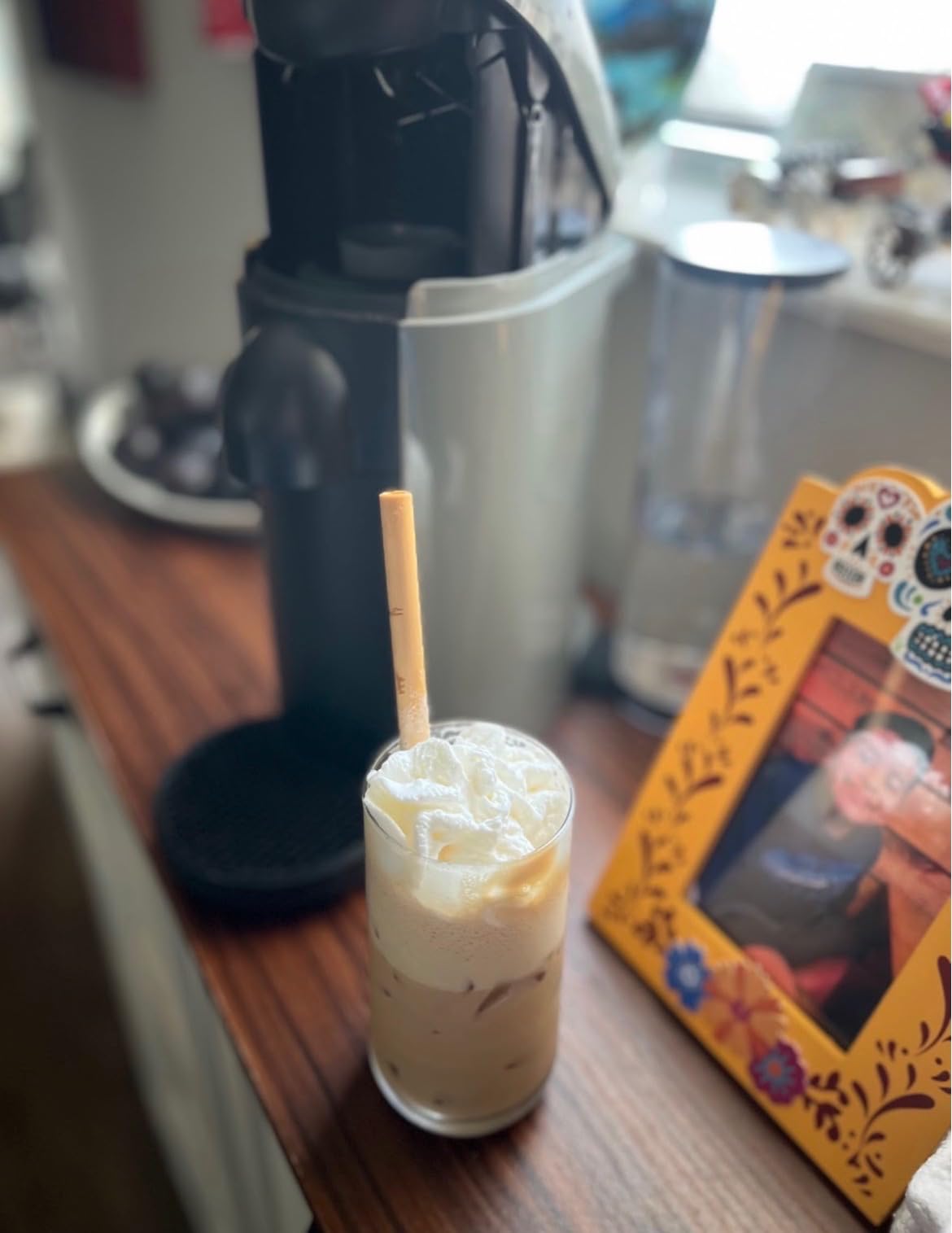 350ml Electric Milk Frother: 4-in-1 Hot & Cold,120s Fast Frothing customer photo 2