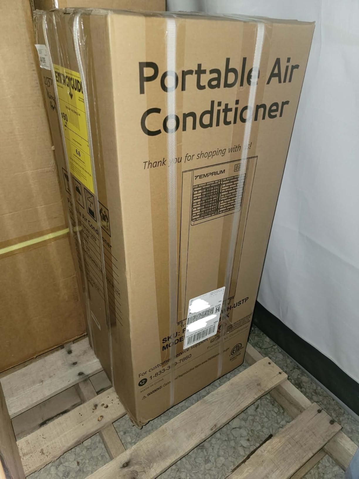 10,000 BTU Portable Air Conditioner with Wifi Enabled customer photo 2