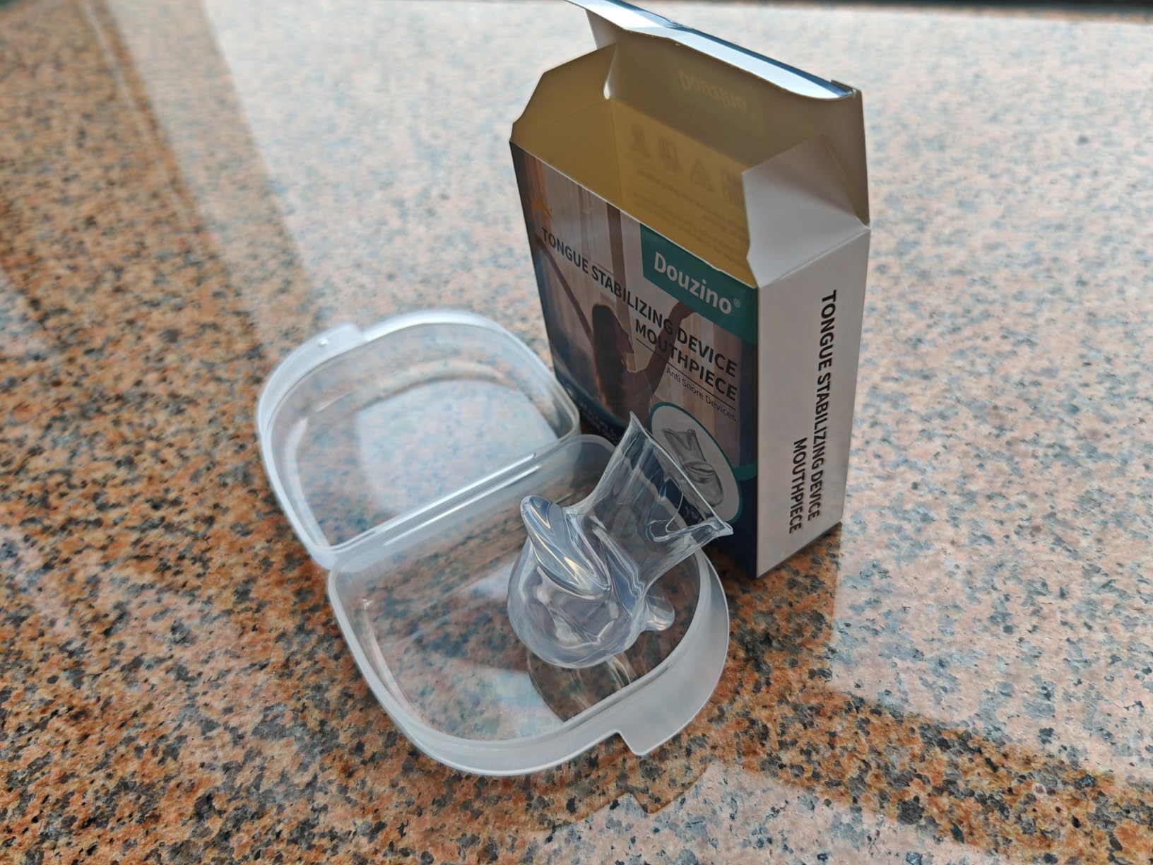 Tongue Stabilizing Device Mouthpiece - Reusable, BPA-Free Snoring Reduction Aid & Soft Tongue Retainer, Suitable for Men & Women (Large) customer photo 2