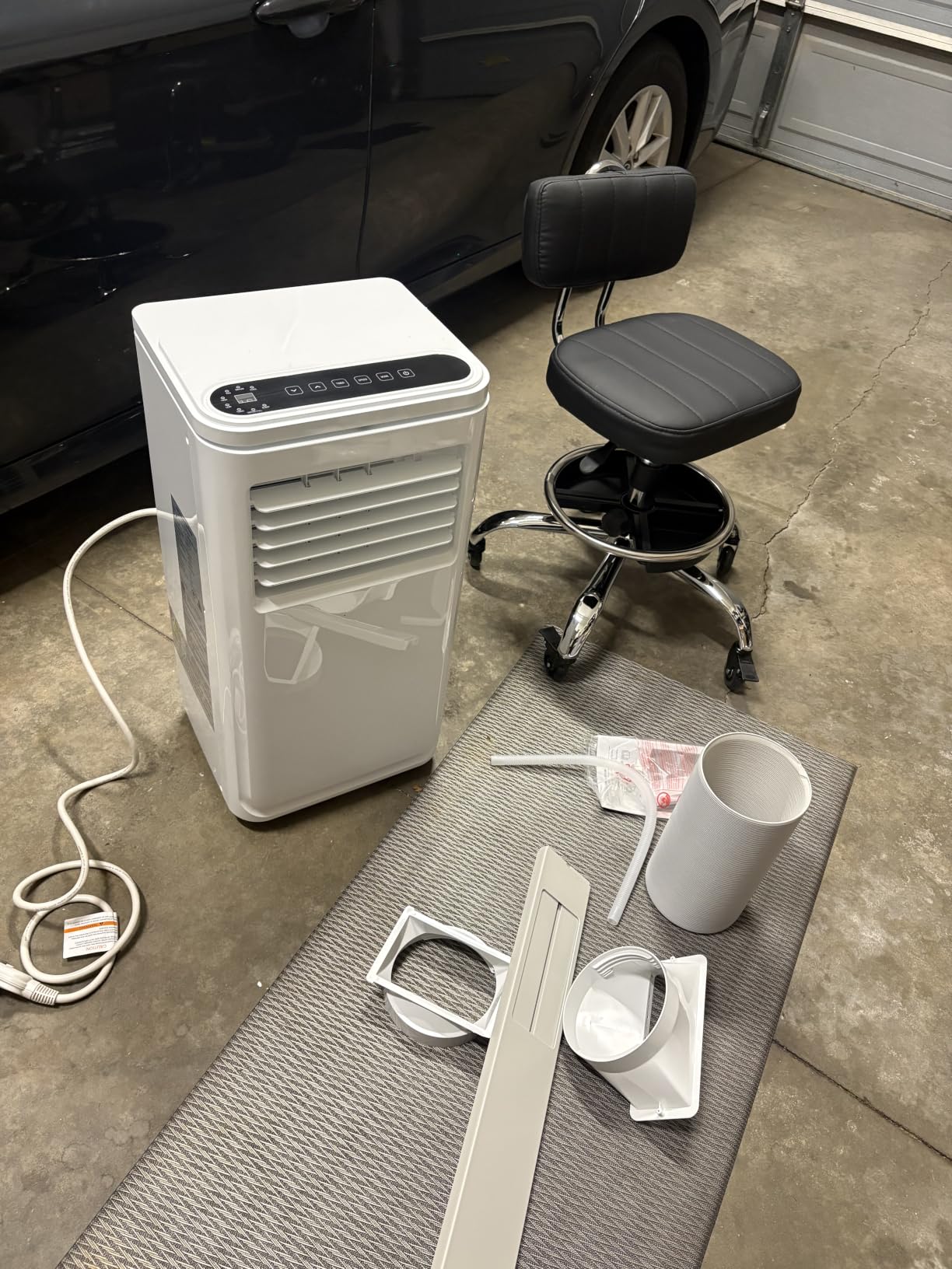 AKIRES 14000 BTU Portable Air Conditioners,3-IN-1 Portable AC Unit With Fan & Dehumidifier,Remote Control,24H Timer,Sleep Modes,Cools Room Up To 700 sq.ft,Suitable for Bedroom,Room, Office,Apartment customer photo 2