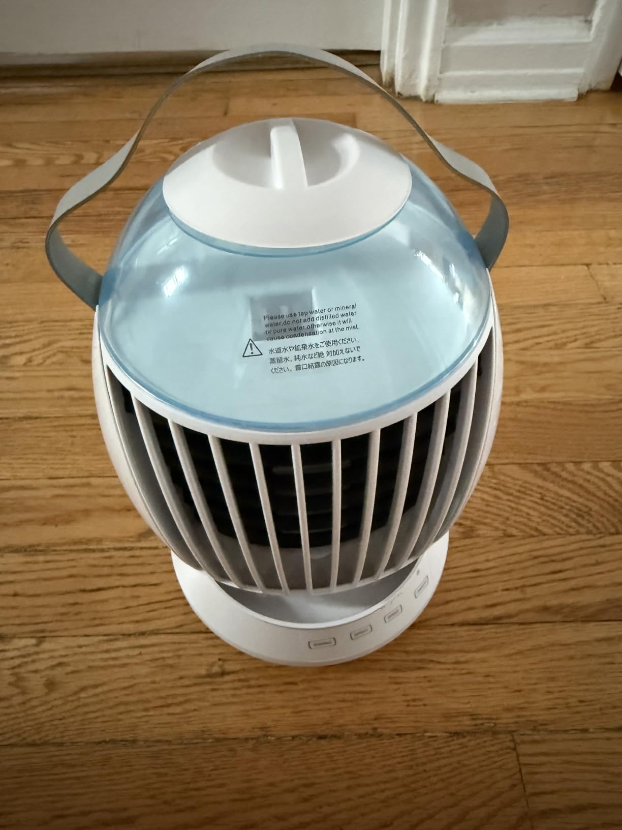 Portable Air Conditioners, Air Cooler Evaporative Personal Mini AC,Portable AC for Room, Car, Bedroom, Office, Outdoor-WHITE customer photo 2