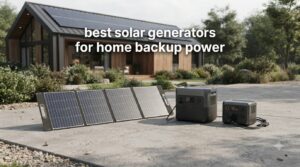 best solar generators for home backup power