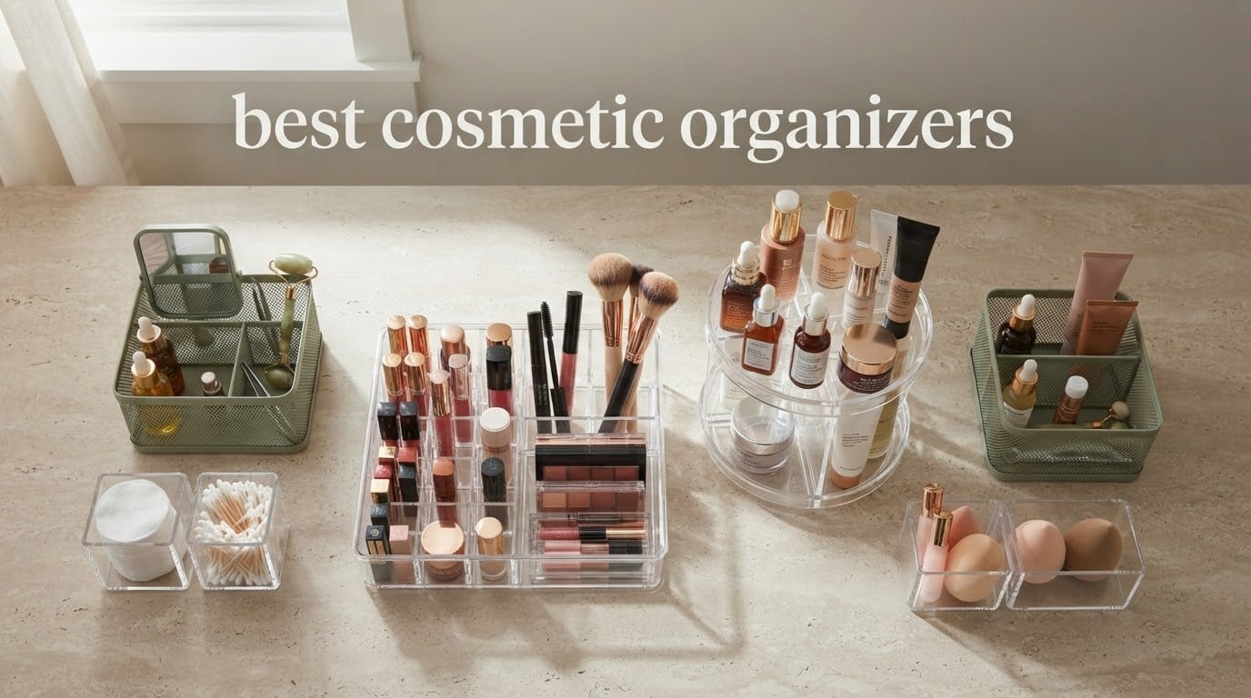 best cosmetic organizers