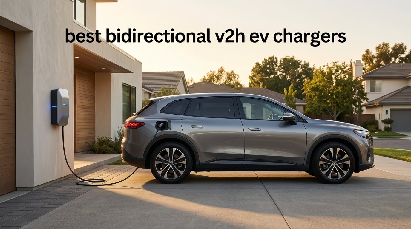 best bidirectional v2h ev chargers