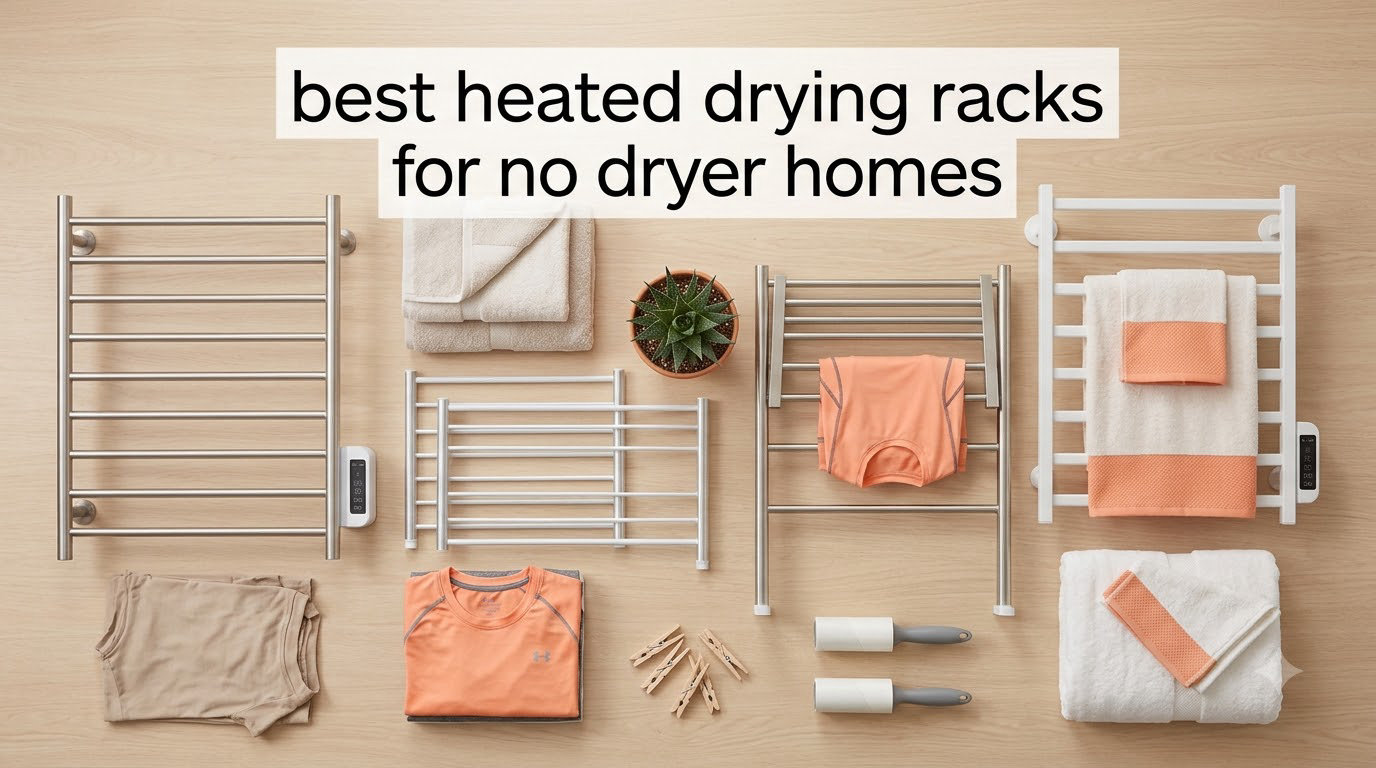 best heated drying racks for no dryer homes