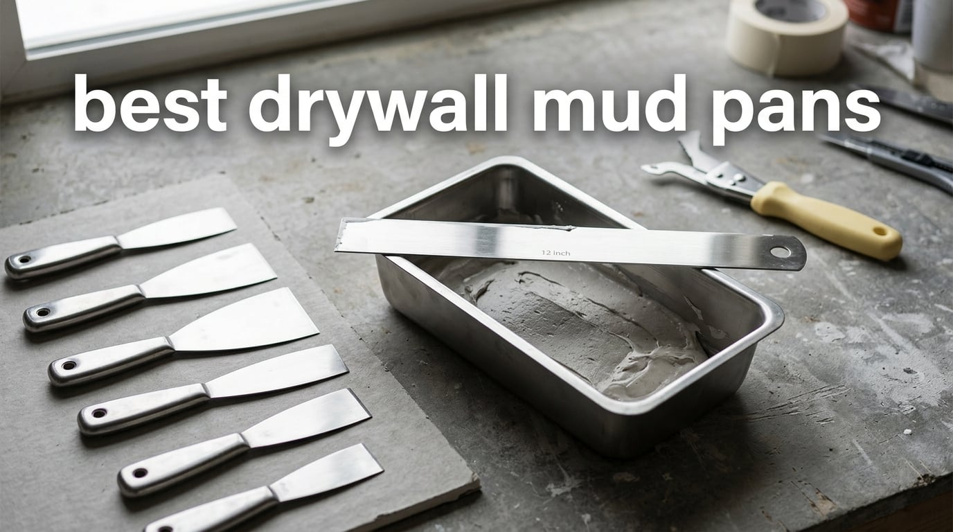 best drywall mud pans