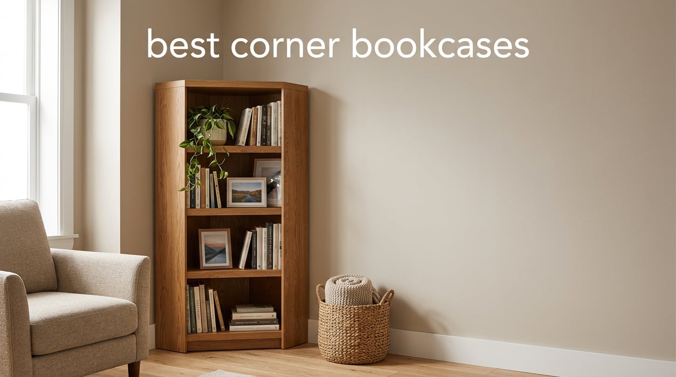 best corner bookcases