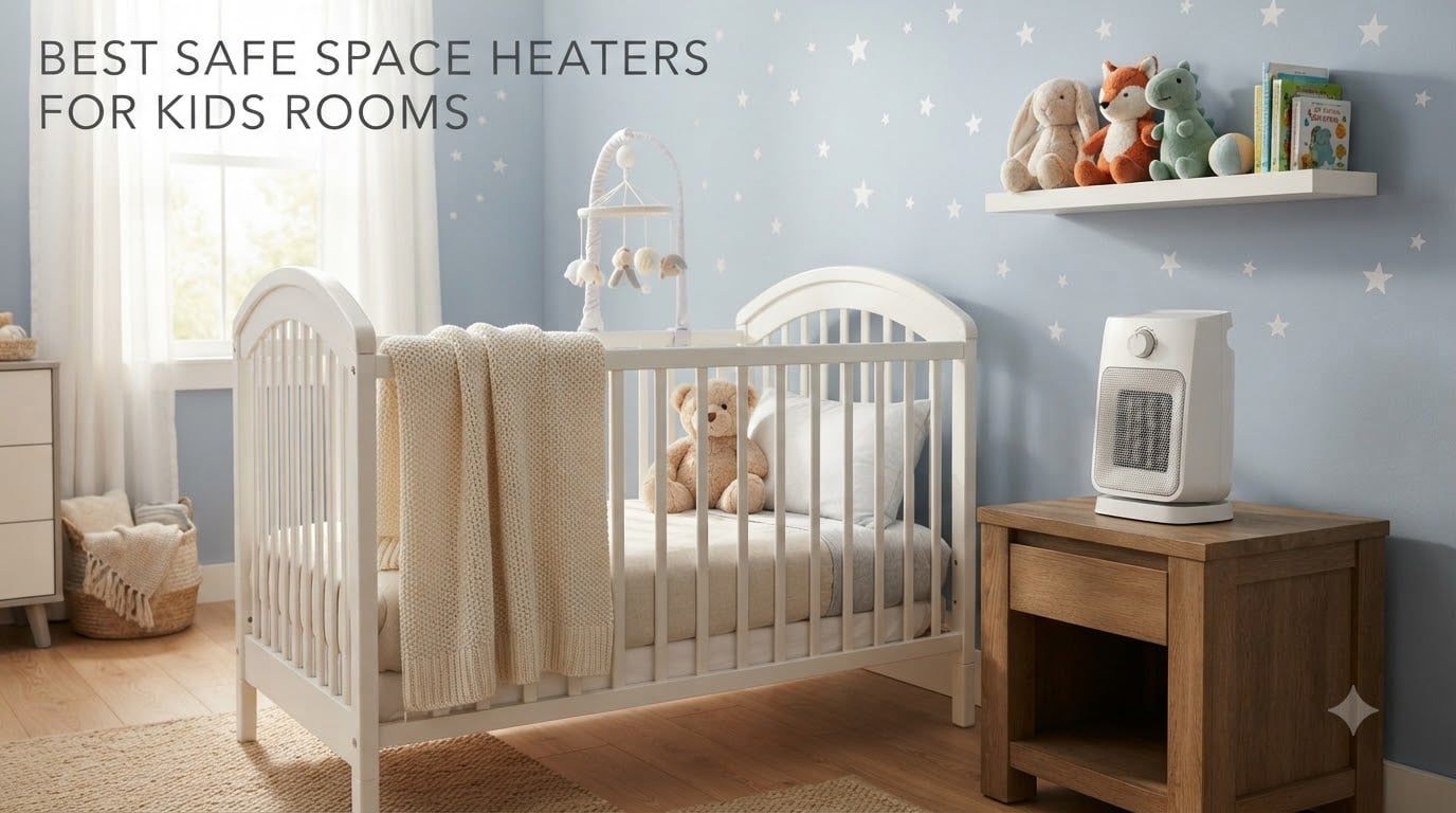 best safe space heaters for kids rooms