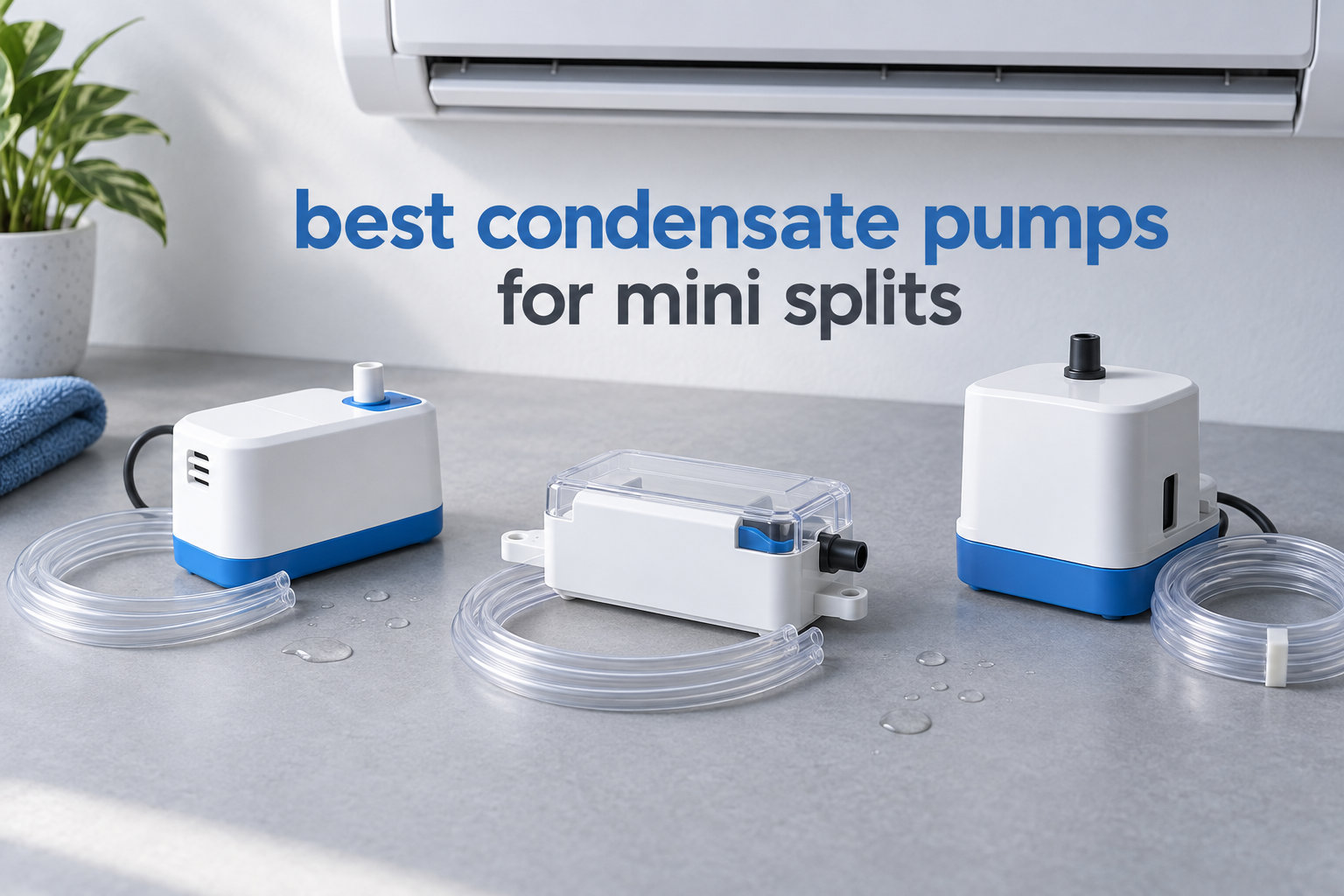 best condensate pumps for mini splits