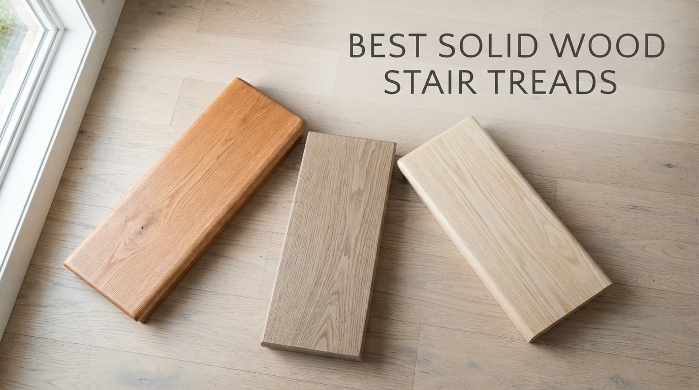 best solid wood stair treads