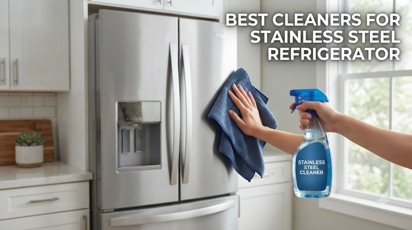 best cleaners for stainless steel refrigerator