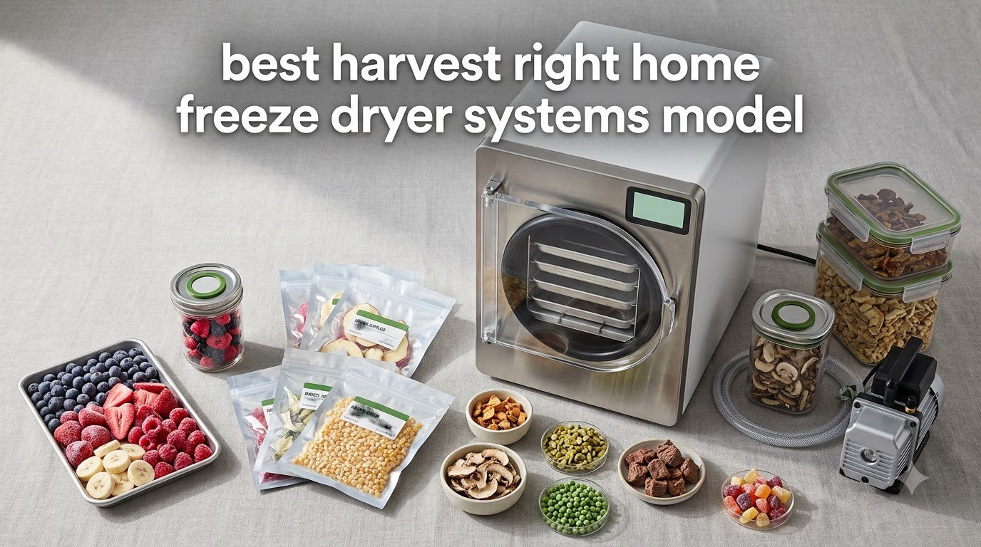 best harvest right home freeze dryer systems model