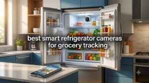 best smart refrigerator cameras for grocery tracking