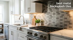 best metal backsplash tiles