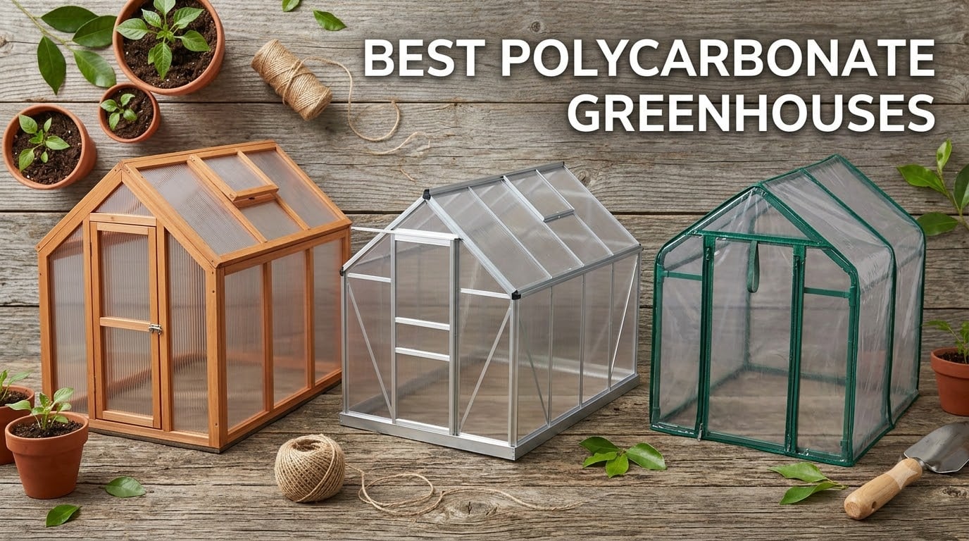 best polycarbonate greenhouses