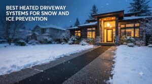 best heated driveway systems for snow and ice prevention