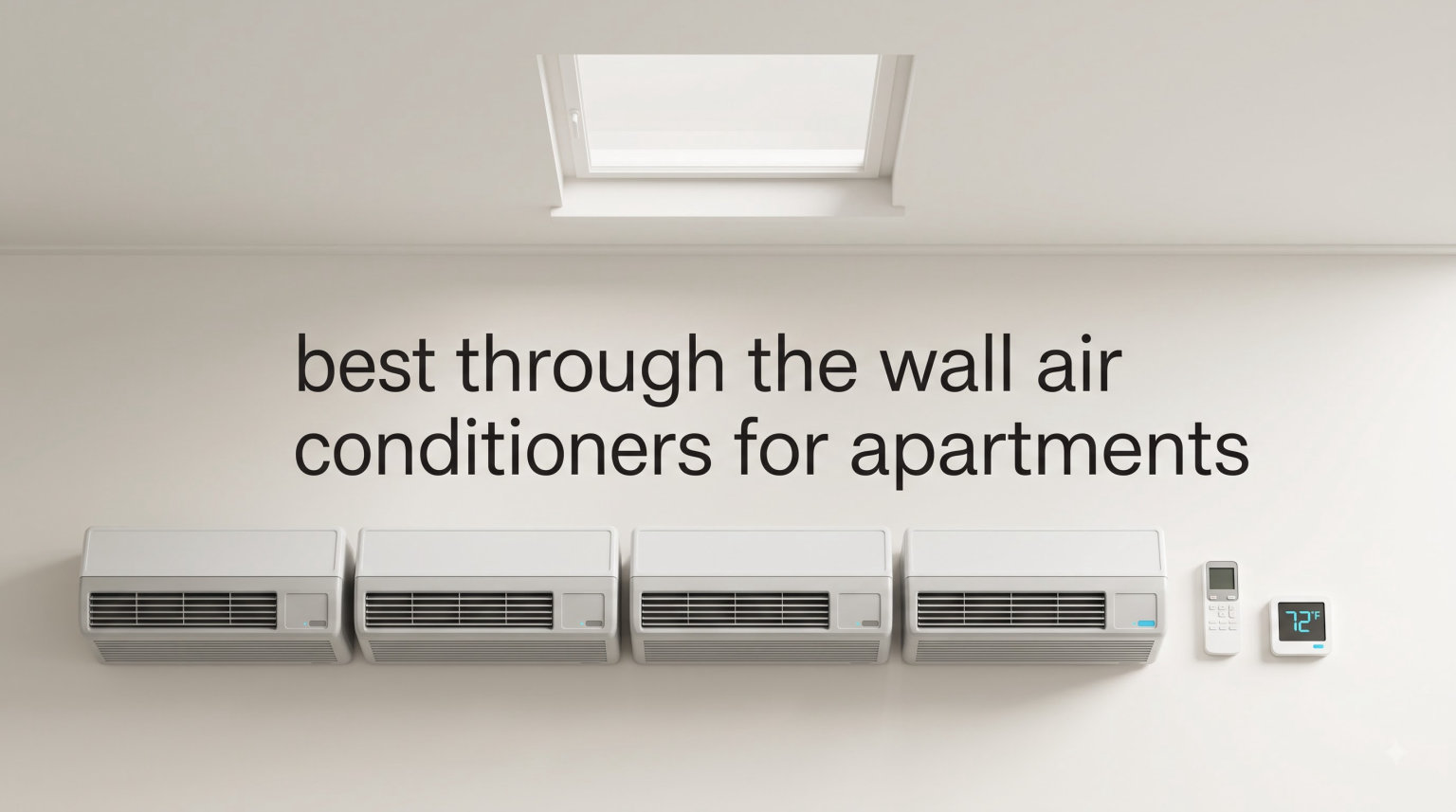 best through the wall air conditioners for apartments