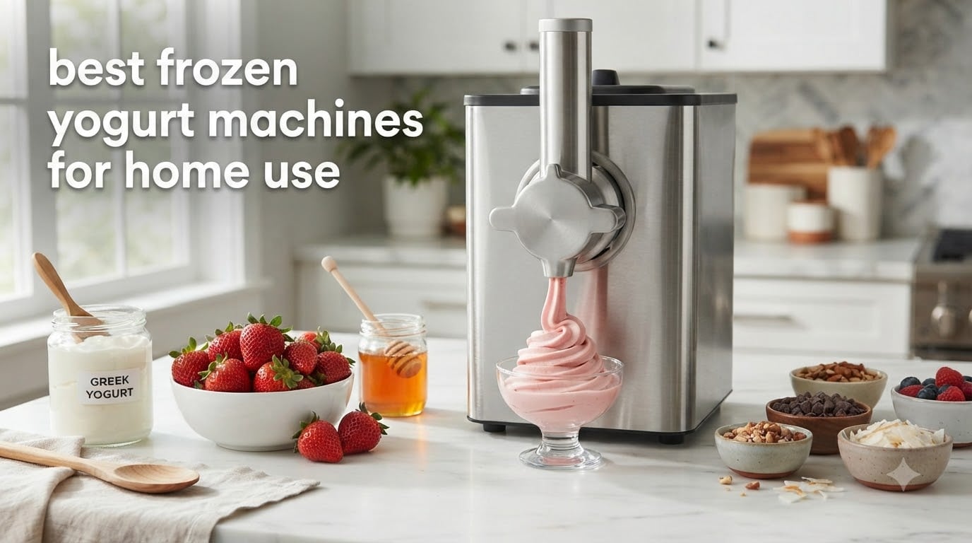 best frozen yogurt machines for home use