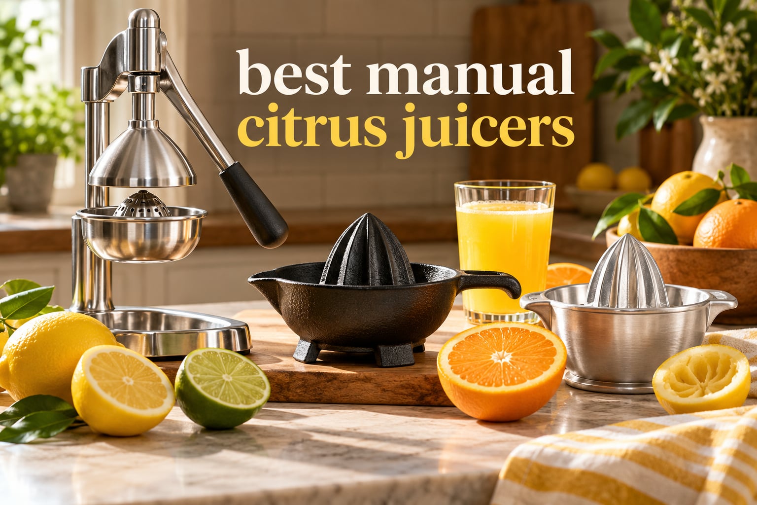 best manual citrus juicers
