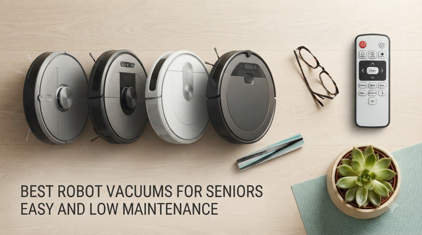 best robot vacuums for seniors easy and low maintenance