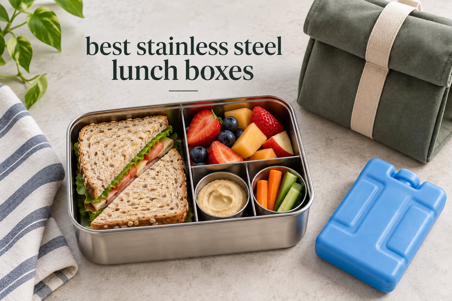 best stainless steel lunch boxes