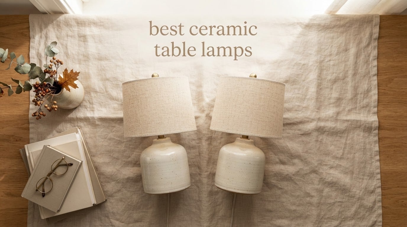 best ceramic table lamps