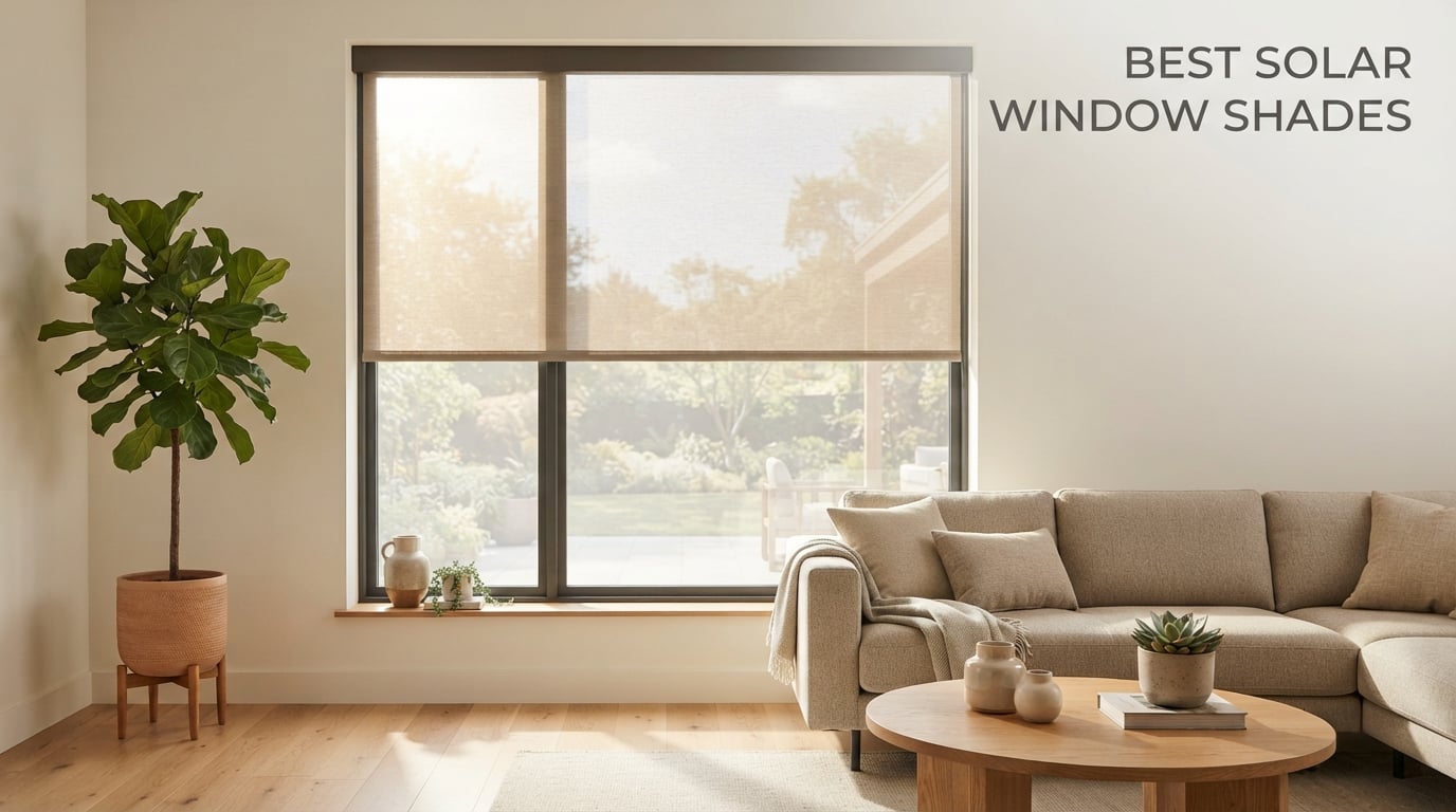 best solar window shades