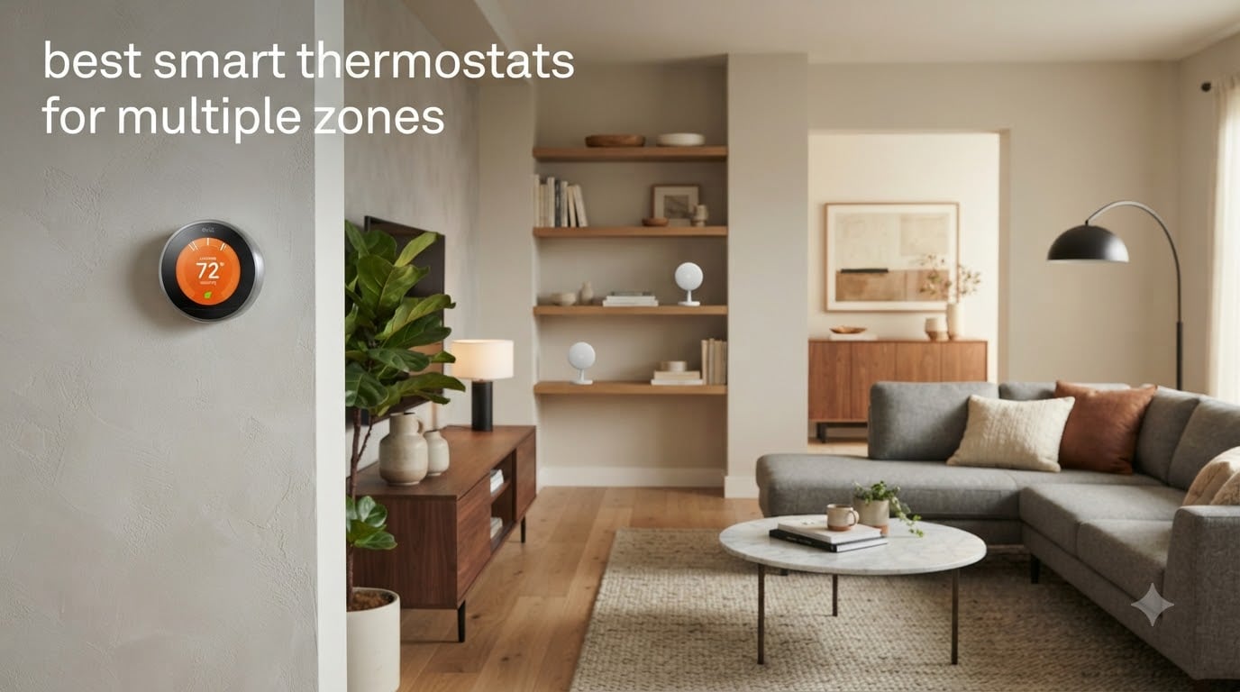 best smart thermostats for multiple zones